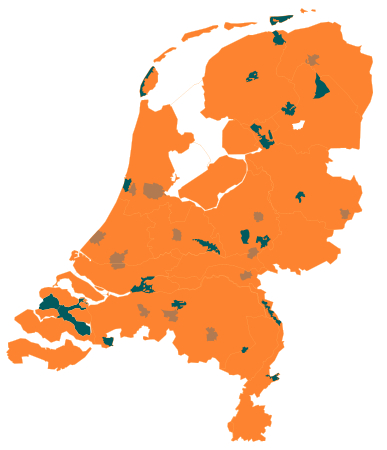 kaart-nederland-Dwingelderveld
