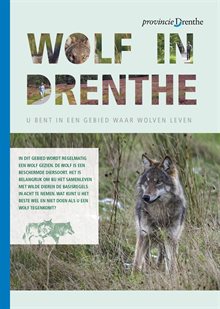 Omslag folder Wolf in Drenthe